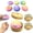 2 random options, variant on Dumpling Squishies, Colorful Dumplings Stress Balls Fidget Sensory Toy, Cute Steamed Bun Toy with Food Steamer, for Easter Basket Stuffers Party Favors