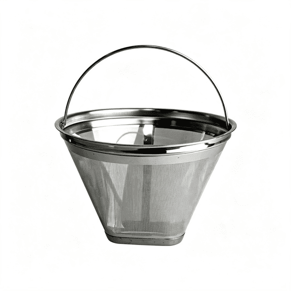 ACDANC #4 Reusable Cone Coffee Filters, Fits Cuisinart 8-12 Cup Drip Coffee Maker Coffee Filter