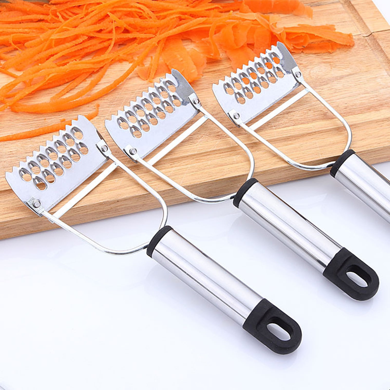 Peeler, Stainless Steel Peelers with Non-slip Handle, Non-rust, Sharp and  Safe Peeler for Vegetables and Fruits, Good Helper for Kitchen and Bar