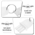 thumbnail image 2 of Llave para dispensador de toallas de papel, 10 unidades, con 2 anillos, repuesto universal para dispensadores comerciales de toallas de papel y papel higiénico., 2 of 8