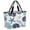 Navy Blue, Turquoise, variant on Navy Blue Coastal Beach Bag for Women, Large Breathable Mesh Beach Tote Bag, Starfish Shell Coral Summer Beach Ocean Sandproof Lightweight Travel Bags for Vacation Picnic Swimming Pool