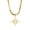 Gold color, variant on Wicca Witch Knot Necklace Stainless Steel Choker Necklaces Vintage