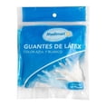 thumbnail image 2 of Guantes de látex Medimart color azul y blanco 10 pzas, 2 of 3