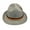 Grey, variant on Beach Hat Solid Color Casual Festival Costume Summer Hats