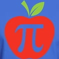 thumbnail image 3 of CafePress - Apple Pi Dark T Shirt - Men's Classic Graphic Cotton T-Shirt, 3 of 4