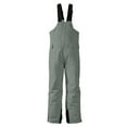 thumbnail image 4 of Boys Snow Bibs Outdoor Ski Snow Overalls for Girls Winter Thermal Ski Pants (Grey 10-11 Years), 4 of 8
