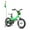 Green, variant on JOYSTAR Little Daisy 12 Inch Kids Bike with Basket Bike Streamers Toddler Cycle Bikes, Fuchsia