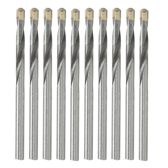Carbide Drill Bit, Fast Drilling Speed Straight Shank Twisting Drill Exquisite Craftsmanship Multi Purpose For Plastic For Metal For Wood