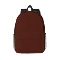 thumbnail image 1 of Lukts Brown Pattern 15 Inch Student Backpack, Waterproof Laptop Backpack with Adjustable Shoulder Straps, Lightweight Travel, Campus Backpack, Unisex, 1 of 6