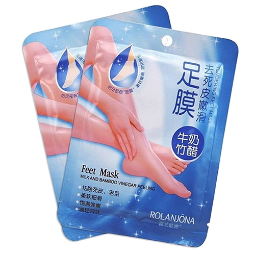 Yasu Foot Cream 2Pcs Milk Bamboo Vinegar Dead Skin Remove Foot