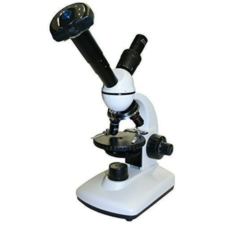 Vision Scientific ME50CXT-DG1.3MP Beginner Dual View Coaxial Focusing Microscope with Digital eyepiece (Best Digital Microscope Camera)