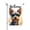 Style 2, variant on Yorkshire Terrier Welcome Garden Flag 12x18 Inch Double Sided Patriotic Dog With Uncle Sam Hat & American Flag Glasses, Adorable Outdoor Yard Decoration For Lawn & Patio