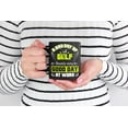 thumbnail image 2 of A Bad Day of Golf Beats Any Good Day at Work with Balls, Clubs & Golf Player, Golfing or Golfer, Black 11oz Ceramic Mug, 2 of 5