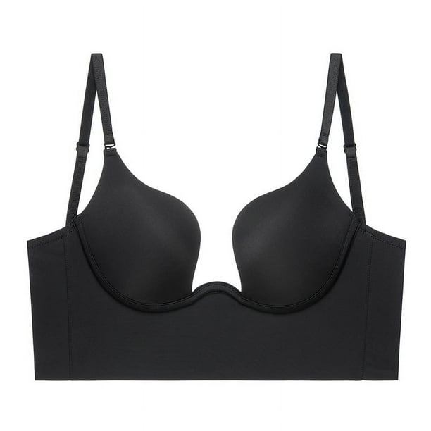 Gran espalda hermosa sin espalda con sujetador suave superior delgada inferior gruesa ropa interior de gran tamaño