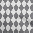 thumbnail image 1 of oneOone Viscose Chiffon Gray Fabric Check Argyle Fabric For Sewing Printed Craft Fabric By The Yard 42 Inch Wide, 1 of 4