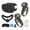 Black, variant on SUNHUFA 7Pcs VR Accessories Set for Meta Quest 3S VR Face Cover Controller Grips (Black)
