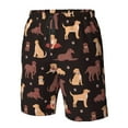thumbnail image 6 of Uemuo Labrador Retriever Dog Pattern Men's Swim Trunks Hawaiian Beach Bathing Suit Swimsuits Beach Quick-Dry Shorts with Pockets-XX-Large, 6 of 9
