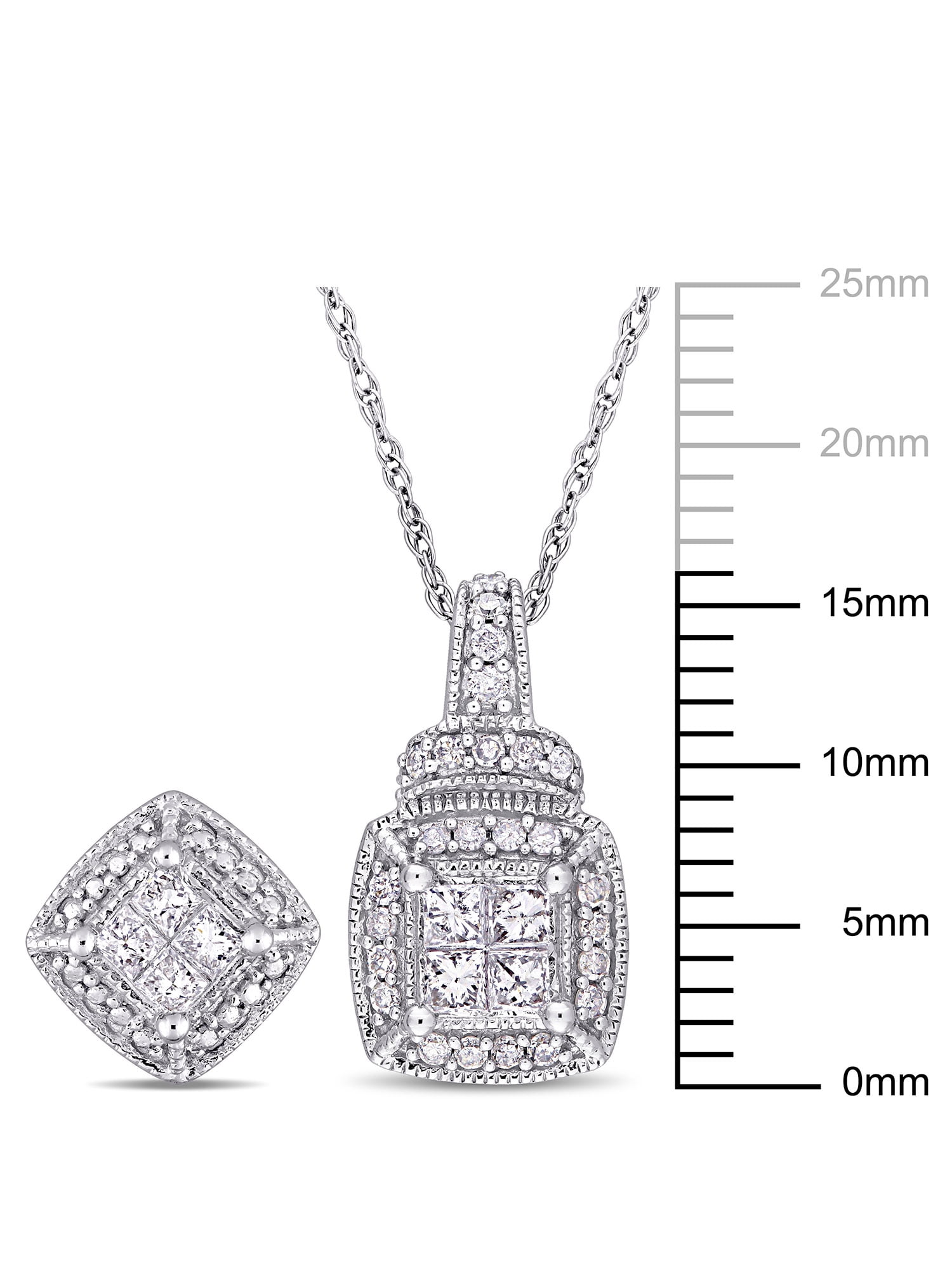 Everly Women's Diamond 10k White Gold Jewelry Set