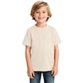 thumbnail image 4 of UACY Little Girls Boys Short Sleeve T-Shirt Cotton Solid Tees for Toddlers Solid Basic Cotton Crewneck Tee Workout Top Boys ﻿ (Beige, 13-14 Years), 4 of 9