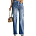 thumbnail image 4 of serony Jeans pour Femmes Pantalon en Denim Pantalon d'Hiver Finition Soignée Vêtements pour Dame Design Chic Résistance à l'Usure Vêtements de Rue Attrayants m, 4 of 8