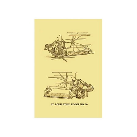 St. Louis Steel Junior No. 10 Print (Unframed Paper Print 20x30)