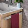 thumbnail image 2 of Ahorre espacio con toallero de acero inoxidable a prueba de óxido, diseño exclusivo en forma de U para baño y cocina (instalación autoadhesiva), 2 of 4