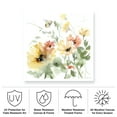 thumbnail image 3 of Katrina Pete 'Sunflower Meadow I' Outdoor Canvas 18x22, 3 of 5