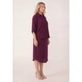 thumbnail image 3 of Roaman's Women's Plus Size Roll Tab Jacket Dress, 3 of 5