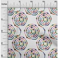thumbnail image 2 of oneOone Polyester Spandex Light Pink Fabric Abstract Circle Sewing Craft Projects Fabric Prints By Yard 56 Inch Wide, 2 of 4
