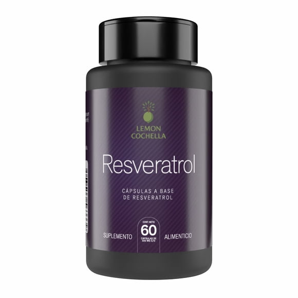 Trans Resveratrol 500 mg | 60 Cápsulas | Lemon Cochella |  Antioxidante