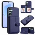 thumbnail image 1 of FOXDOCK Case for SAMSUNG Galaxy M15 RFID-Blocking Card Holder - Stylish Button Closure Design, 1 of 4