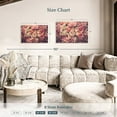 thumbnail image 4 of Elephant Stock Bunch Of Vintage Florals Wall Art - Horizontal Canvas Wall Art - Living Room Wall Decor - Floral And Botanical Canvas - Beige And Gray Decor - 36" x 24", 4 of 8