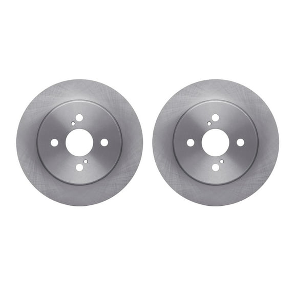 Dynamic Friction Company Rear Brake Rotors 6002-76089