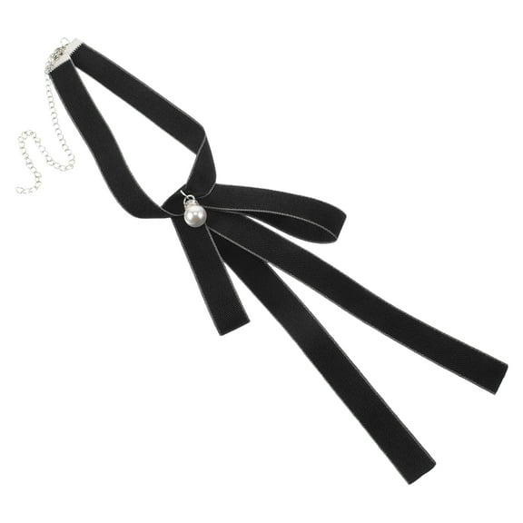 TABLZONE Black Bow Tie for School Uniforms, Comfortable and Stylish Formal Accessory for Boys and Girls