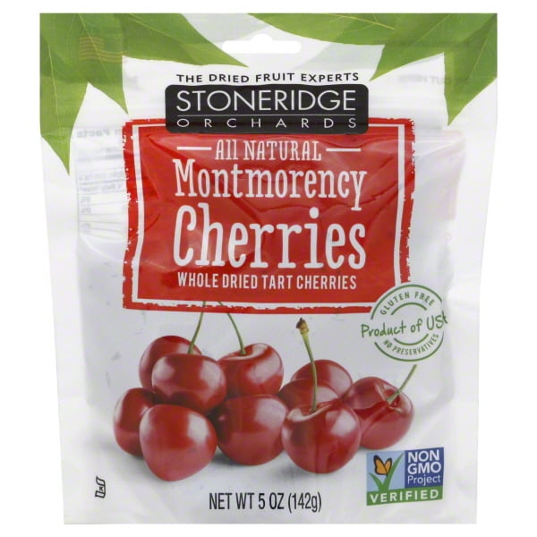 Stoneridge Orchards Organic Whole Dried Montmorency Cherries (6x5Oz