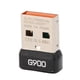 thumbnail image 4 of Receptor de ratón USB, tecnología inalámbrica de 2,4G, adaptador de ratón pequeño estable para Logitech G900 Chaos Spectrum, 4 of 8