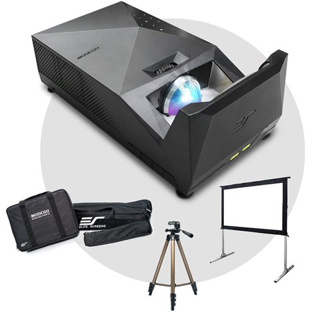 EliteProjector® MosicGO® Sport Outdoor / Indoor Entertainment UST Projector with Built in Battery and Screens, MGFU-S