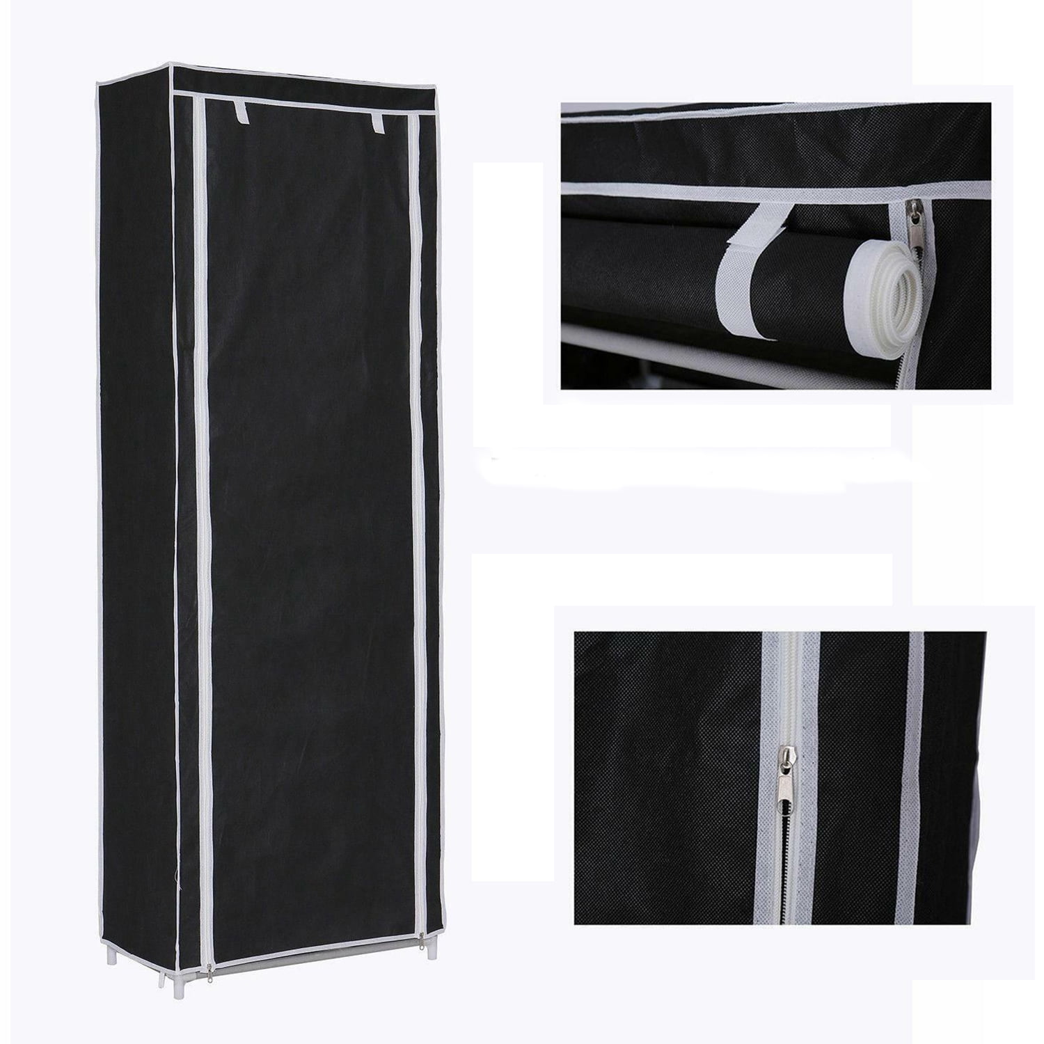 9 Tiers Shoe Rack, Vertical Narrow Shoe Rack Tall Shoe Rack Organizer