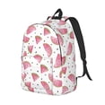 thumbnail image 2 of Balery Watermelon Vintage Canvas Backpack for Men and Women - Large Capacity, Durable Travel Laptop Bag for School, Work, Hiking, and Outdoor Activities, 2 of 7