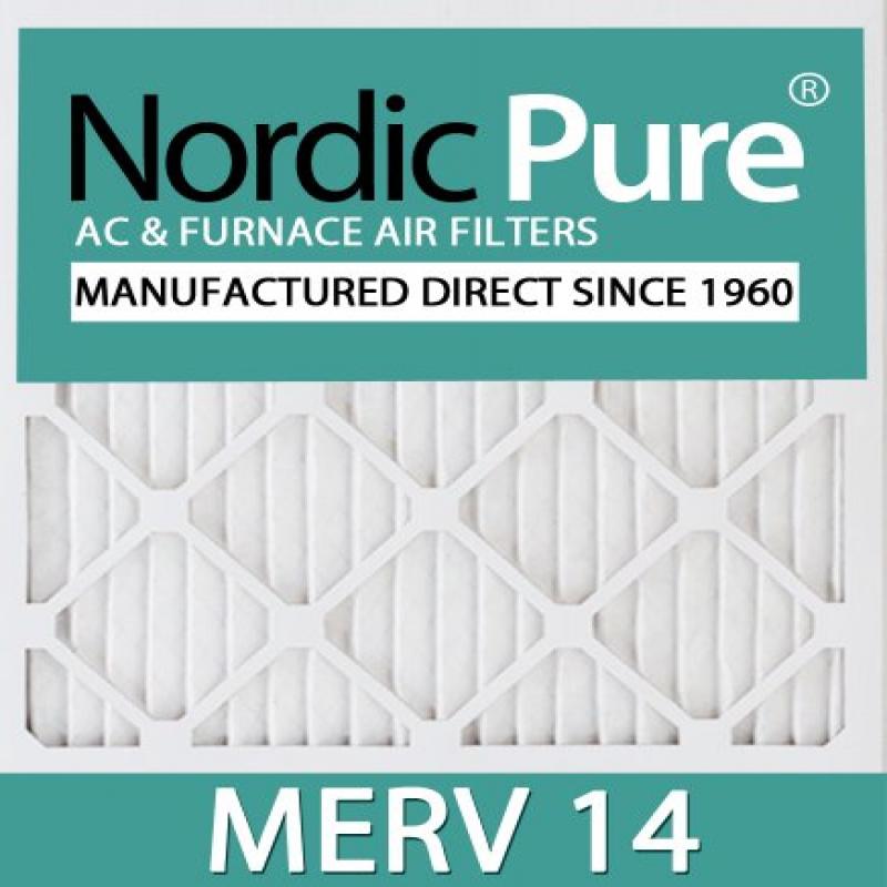 13x18x1 Exact MERV 14 AC Furnace Filters Qty 12