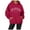 Red, variant on Hoodies for Women Long Sleeve Womens Pullover Hoodie Oversized Sweatshirt for Women Pink Hoodie Y2k Womens Fall Jackets Teens Clothes