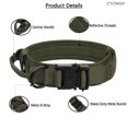 thumbnail image 3 of CTCMSP Pet Tactical Dog Collar Adjustable Military Training Nylon Dog Collar for Small Medium Large, 3 of 5