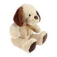 thumbnail image 2 of 21" Brown and Tan Soft Plush Stuffed Puppy Dog Figurine, 2 of 2