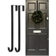 thumbnail image 2 of 2 ganchos para puerta de guirnalda, color negro, 38 cm. MFZFUKR MZQ-0463, 2 of 7