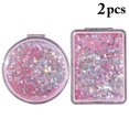 thumbnail image 2 of 2PCS Makeup Mirror Handheld Dual Side Creative Beauty Mirror Cosmetic Mirror, 2 of 10