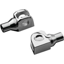 Kuryakyn Front Chrome Tapered Foot Peg Adaptors (8830)