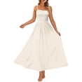 thumbnail image 3 of WIHOLL Maxi Dresses for Women 2026 Spaghetti Strap Flowy Boho Long Sundress with Pockets Spring Summer Beach Vacation, 3 of 11