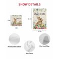 thumbnail image 7 of Easter Kitchen Dish Towels for Drying Dishes Set of 4, Spring Watercolor Bunny Eggs Flower Leaf Beige Waffle Weave Microfiber Hand Tea Bathroom Towels Quick Dry & Absorbent Towel 12x12, 7 of 7