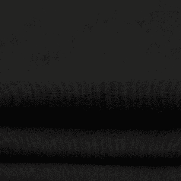 que acolcha cubierta del cojín de Negro Sunnimix Tela sólida para coser