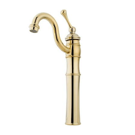 UPC 663370076305 product image for Kingston Brass KB3422BL Single Handle Vessel Sink Faucet with Optional Cover Pla | upcitemdb.com